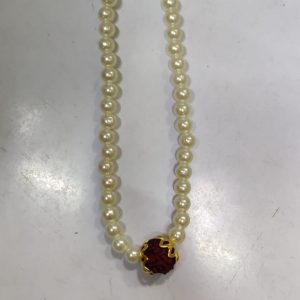 Murti White Moti Mala